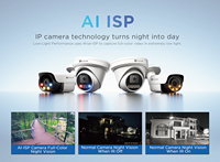 Cámara IP PoE Bullet de 8MP con Chipset ISP Avanzado, Sensor de 1/1.8'', Visión Nocturna a Todo Color 24/7, Detección Humana por IA, Seguridad para Exteriores