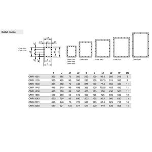 Ventiladores centrífugos de presión media SODECA, muy robustos, de una sola entrada, equipados con un impulsor de aspas curvadas hacia atrás. - Product Image 4