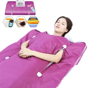 Beauty Salon Home Use Anti Aging Beauty Slimming Machine Infrared Sauna Blanket Heating Detox With Sleeves