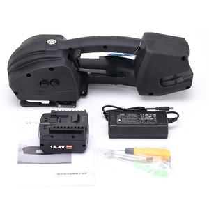 K1, herramienta de flejado de baterí<span class=keywords><strong>a</strong></span> alimentada por MANGO Manual, máquinas de envasado de fusión en caliente por fricción automática, herramienta de flejado de plástico, PET de 12mm ~ 16mm - Product Image 1