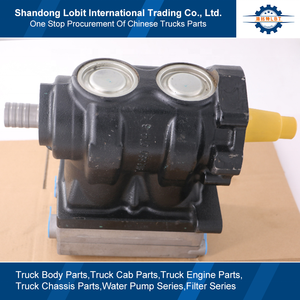 Suku cadang mesin Diesel Sinotruk HOWO 371 8x4 Dump Truck WD615 Compressor kompresor udara berpendingin Air silinder ganda - Product Image 3