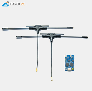 Receptor BAYCKRC Gemini de Doble Banda 900MHz 2.4GHz ELRS con Diversidad y Antena Dual para Drones FPV de Carreras, Aeronaves UAV y Proyectos DIY - Product Image 6