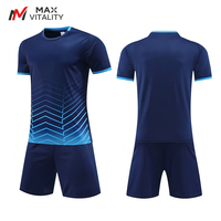 Maillot de football personnalisé en gros, ensemble complet pour équipe, maillot de football respirant, uniformes de football pour club, uniforme d'équipe de football
