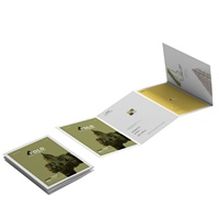 Impression couleur de brochures d'entreprise de petite taille, albums et magazines à couverture rigide, impression manuelle sur papier Kraft/Copper, Hangzhou