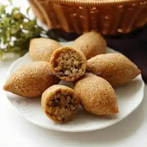 Makanan Ringan Beku Kipbeh Kubba Pembuat Boneka Kue Biskuit Isi Ulang Mesin Koupes Kentang Croquette Kachori Forming