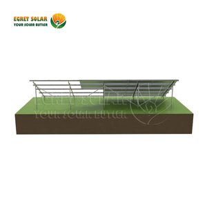 大型项目热销地面安装太阳能支架系统和太阳能电池阵列地面安装系统 - Product Image 2
