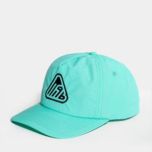 Custom Waterproof Nylon Unstructured <b>Flat</b> Embroidery logo Caps 5 Panel Snapback <b>Hats</b> - Product Image 2