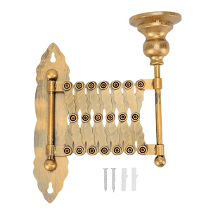 Candelabro de Pared Metálico Vintage LANJO, Extensible, para Velas Cónicas, Decoración de Pared, Apto para Velas Cónicas y Redondas Estándar - Product Image 1