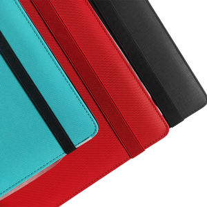 Album da 4 tasche di alta qualità <span class=keywords><strong>A5</strong></span> di alta qualità con chiusura a cinghia Logo personalizzato perfetto regalo OEM - Product Image 5