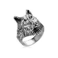 Bague Guitare Unisexe en Alliage, Style Hip Hop Punk Tendance, Bague Ouverte Geste Créatif, Électroplaquée, pour Couples, Vente en Gros