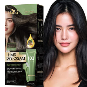 Tinte Vegano Herbal para el Cabello al por Mayor, Sin PPD ni Amoníaco, 100% Cobertura de Canas, Color Vibrante, Fórmula Anti-Goteo, Fácil de Usar - Product Image 1