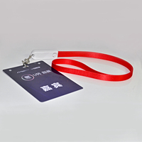 Câble USB 3 en 1 de haute qualité, cordon de téléphone portable, collier en polyester premium, câble de charge USB