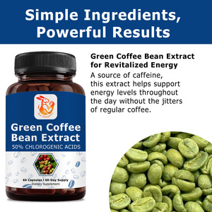 Cápsulas de Suplemento para la Salud con Extracto de Granos de Café Verde de Primera Calidad, Apoyan un Peso Saludable - Product Image 5