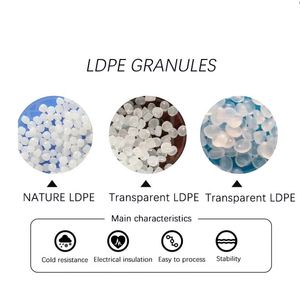 โพลีเอทิลีน LDPE ความหนาแน่นต่ำมีคุณสมบัติทางแสงที่ดีต่อตัน LDPELHP2025JN จากผู้ผลิตที่มีชื่อเสียง - Product Image 3