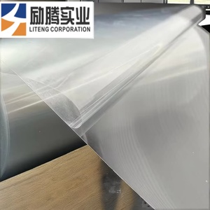 Rouleaux de film plastique PET transparents personnalisables pour emballage d'autocollants, artisanat et bricolage liés aux cadeaux - Product Image 3