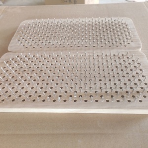 Tabla Sadhu de Madera de Pino, Bambú y Paulownia para Acupuntura, Masaje y Yoga, Grosor de 10-12-15 mm, Tabla Sadhu Natural con Clavos - Product Image 2