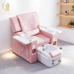 Bureau commercial Salon Design Pédicure Pied Spa Chaise De Massage Pédicure et Chaise À Ongles avec Massage Du Dos - Product Image 2