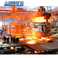 Grue de production électrique robuste en acier, grue métallurgique à double poutre de 20t, 50t, 100t, 200t pour atelier de fonderie