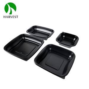 Vente chaude Barquette alimentaire en plastique jetable noire pour micro-ondes Emballage en blister - Product Image 2