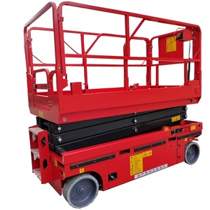 Plataforma Elevadora de Tijera Autopropulsada Eléctrica Hidráulica de 4m 6m 8m 10m 12m 14m para Trabajos Aéreos en Venta - Product Image 1