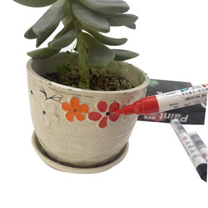 Marqueur permanent à base d'huile, imperméable, séchage rapide, pointe moyenne, pour métal, plastique, roche - Product Image 6