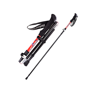 Bâtons de <span class=keywords><strong>marche</strong></span> <span class=keywords><strong>nordique</strong></span> en carbone de qualité supérieure personnalisés en usine, réglables avec canne télescopique - Product Image 2