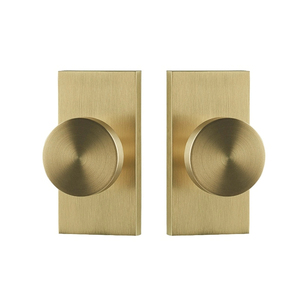 Poignées de <span class=keywords><strong>porte</strong></span> en alliage de zinc Poignée de <span class=keywords><strong>porte</strong></span> moderne pour placard Hall avec rosette Rectangle - Product Image 3