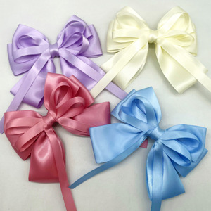 2025 nuovo Design personalizzato carino nastro in poliestere fermaglio per capelli per la bambina forcine per capelli - Product Image 2