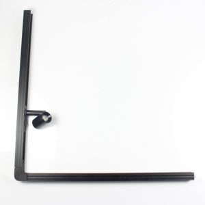 Lampu <span class=keywords><strong>Track</strong></span> kabinet lemari Museum Showcase Display lampu mebel dengan strip untuk Museum kaca <span class=keywords><strong>LED</strong></span> Hitam aluminium 90 COB 3000 - Product Image 5