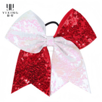 Nouvel Arrivage Nœud de Cheerleading en Tulle Moelleux Couleur Unie pour la Vente en Gros, pour Compétitions Sportives et Utilisation en Équipe