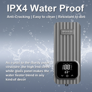 Calentador de Agua Instantáneo sin Tanque de 3.5kW/5.5kW, con Certificación CE, Funcionamiento Silencioso, para Dormitorio, Baño Adjunto, Ducha Eléctrica - Product Image 2