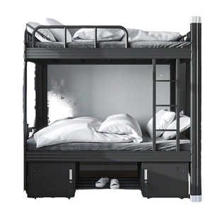 Хит продаж: современная двухъярусная кровать-трансформер с высококачественным металлическим каркасом и местом для хранения, экономит пространство для спальни и школы - Product Image 4