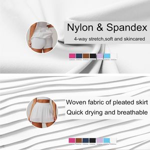 2025 nuovo Ld abiti da donna 2 pezzi di protezione da allenamento indossare cappotto a maniche lunghe giacca da Tennis con cerniera e gonne da palestra Set Fitness - Product Image 2