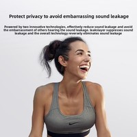 Meilleure Offre Nouveau Casque à Conduction Osseuse Lenovo X4 Écouteurs Sportifs Sans Fil Stéréo pour la Course à Pied Conduction Aérienne Intra-auriculaire