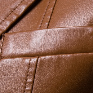 Giacca giacca in finta <span class=keywords><strong>pelle</strong></span> da <span class=keywords><strong>uomo</strong></span> con bottoni foderata - Product Image 5