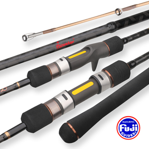 Canne à pêche <span class=keywords><strong>verticale</strong></span> monobrin durable de 1,95 m en PE2-4, 80-250 g, max. 13 kg, pour la pêche au jigging en haute mer de la barraque. - Product Image 1