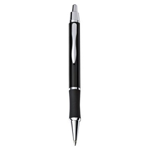 Penna a Sfera Sportiva Arancione Novità, Penna Promozionale in Metallo con Corpo Giallo in Plastica, Ideale come Regalo - Product Image 1