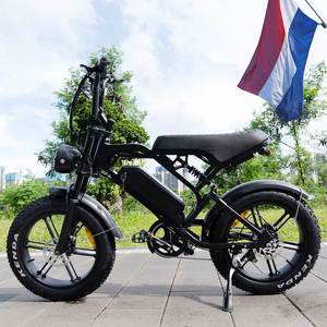 Bicicleta Eléctrica V20 de Fábrica en Stock, Bicicleta de Llantas Anchas de 48V 250W, Ebike de Montaña Económica - Product Image 3