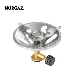 NURGAZ Estufa portátil para exteriores, cabezal de quemador de 120x90mm, estufa de gas ligera a prueba de viento para acampar, para 1-2 personas - Product Image 2