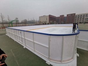 Patinoire synthétique personnalisée / Feuille de glace en UHMWPE OEM pour le patinage sur glace - Product Image 3