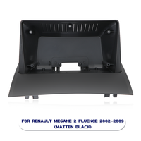 Accessoires intérieurs de voiture Meihua, cadre de lecteur DVD de voiture pour RENAULT MEGANE 2/FLUENCE avec faisceau de câbles.