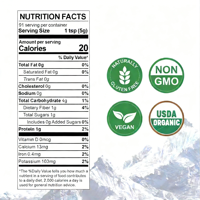VitaHall Clean Black Maca Superfood Powder, extrait de racine, stimule l'énergie et la puissance des hommes, complément alimentaire premium pour adultes