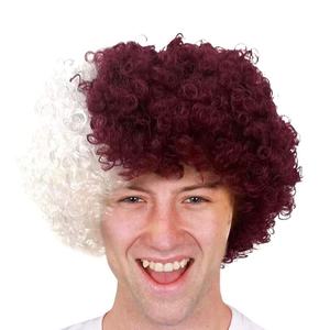 Pelucas de Animadora con Bandera de México al por Mayor 2026, Pelucas Afro con Pompones para Aficionados al Fútbol Mexicano - Product Image 4