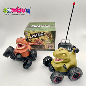 Voiture de cascade télécommandée RC Dinosaure avec éclairage rotatif à 360° et haute vitesse - Product Image 4