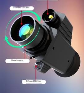 Visor Térmico 3 en 1 Buzzard 256x192, Monocular Térmico y <span class=keywords><strong>de</strong></span> Visión Nocturna Dual, Detección <span class=keywords><strong>de</strong></span> 500m, Pantalla OLED, Iluminador IR - Product Image 5