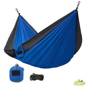 Hamac léger en nylon parachute et balançoire de jardin pour 2 personnes, grand format, pour le camping et les voyages en extérieur - Product Image 1