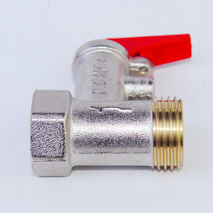 Van Góc Đồng Thau Thị Trường Đông Nam Á 0,9mpa C.p. Kèm Van Góc Một Chiều Kích Thước 1/2 Mặt Bích - Product Image 2
