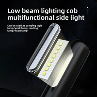 Lampe torche LED haute luminosité SFL1123 en ABS, rechargeable par USB, autonomie ultra-longue, indice de protection IP20 pour la survie en extérieur