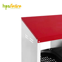 HPSFENCE Boîte de nidification pour poules à double couche et 6 compartiments, en acier, avec plateaux de collecte des œufs pour poules pondeuses