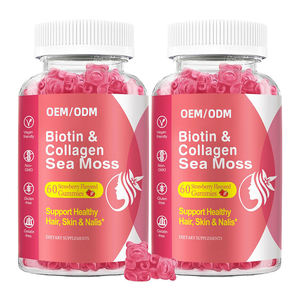 OEM ODM คอลลาเจนเปปไทด์แบบกัมมี่, คอลลาเจนผสมไบโอติน, กรดไฮยาลูโรนิก และวิตามินซี ดี เค2 บี12 เอ อี สำหรับผิว ผม เล็บ - Product Image 5